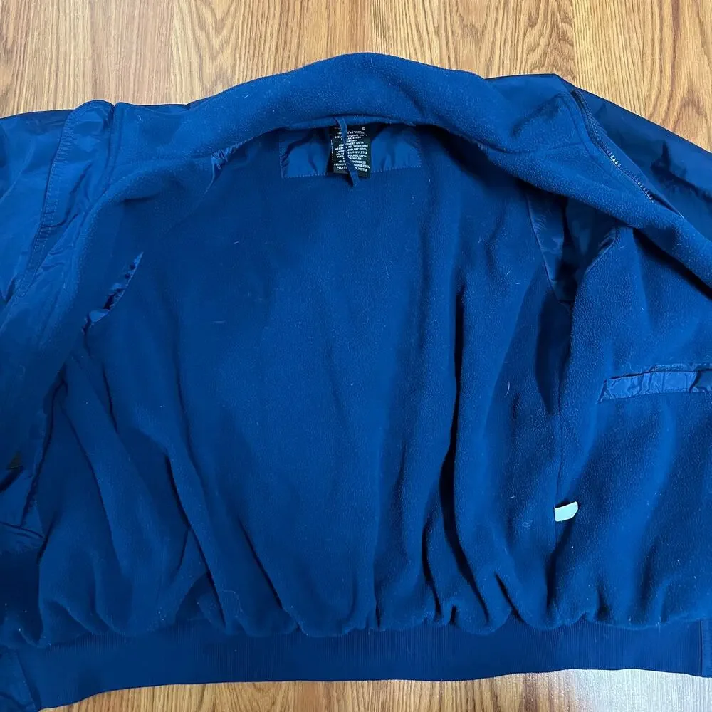 Vintage‎ Y2K Pepsi Fleece Lined Embroidered Jacket - S